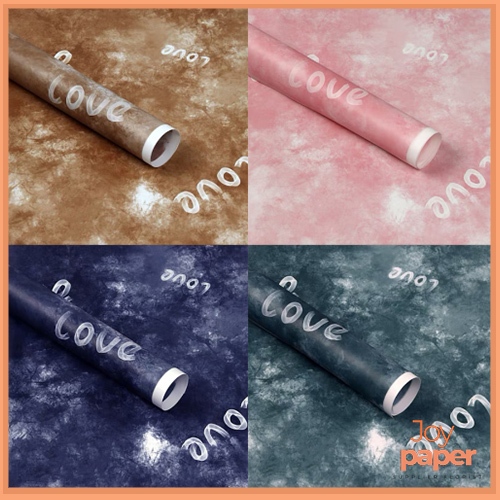

Kertas buket bunga love flower wrapping paper KB6021