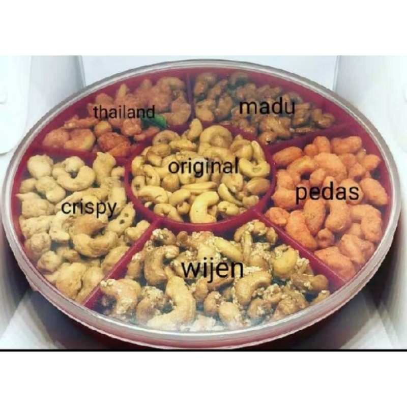 

kacang mede tray / kacang mede 5 / 6 rasa