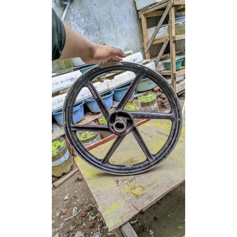 velg dpn palang 6 cakram suzuki satria 2tak shogun asiawheels thailand model daichi aloy original