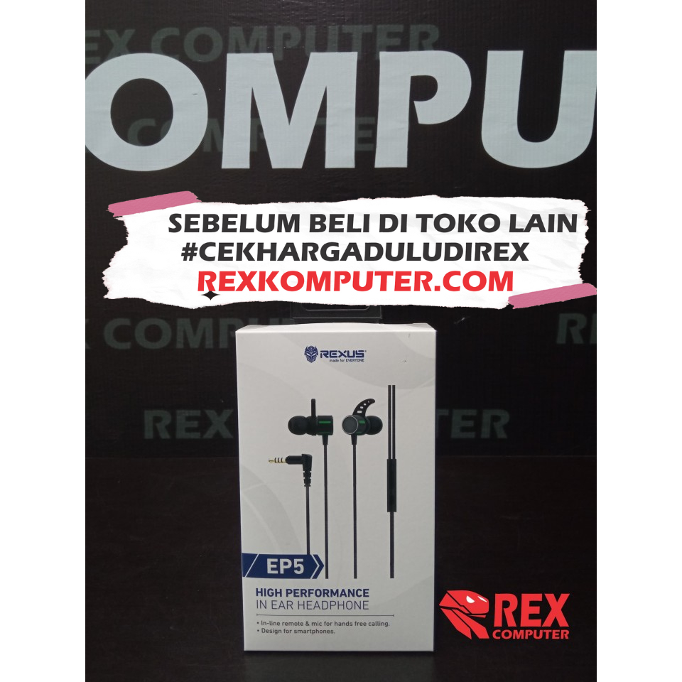 EARPHONE REXUS EP5