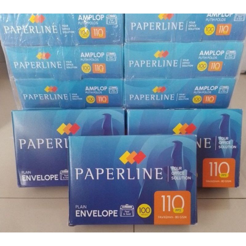 

PAPERLINE Amlop Putih 110 PPS 80gsm