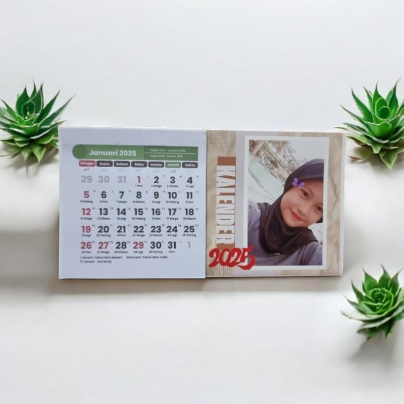 

Kalender Meja Minimalis Custom