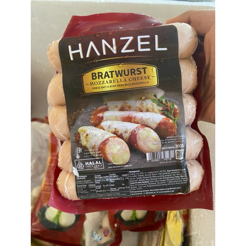 

Hanzel Bratwurst Mozzarella Cheese