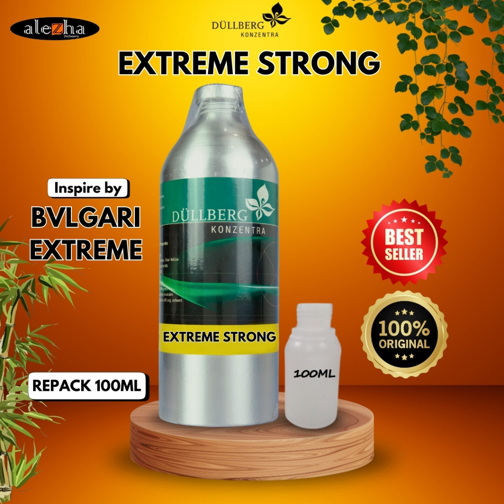 BIBIT PARFUM MURNI EXTREME STRONG / BVLGARI EXTREME (DULLBERG KONZENTRA) 100ML