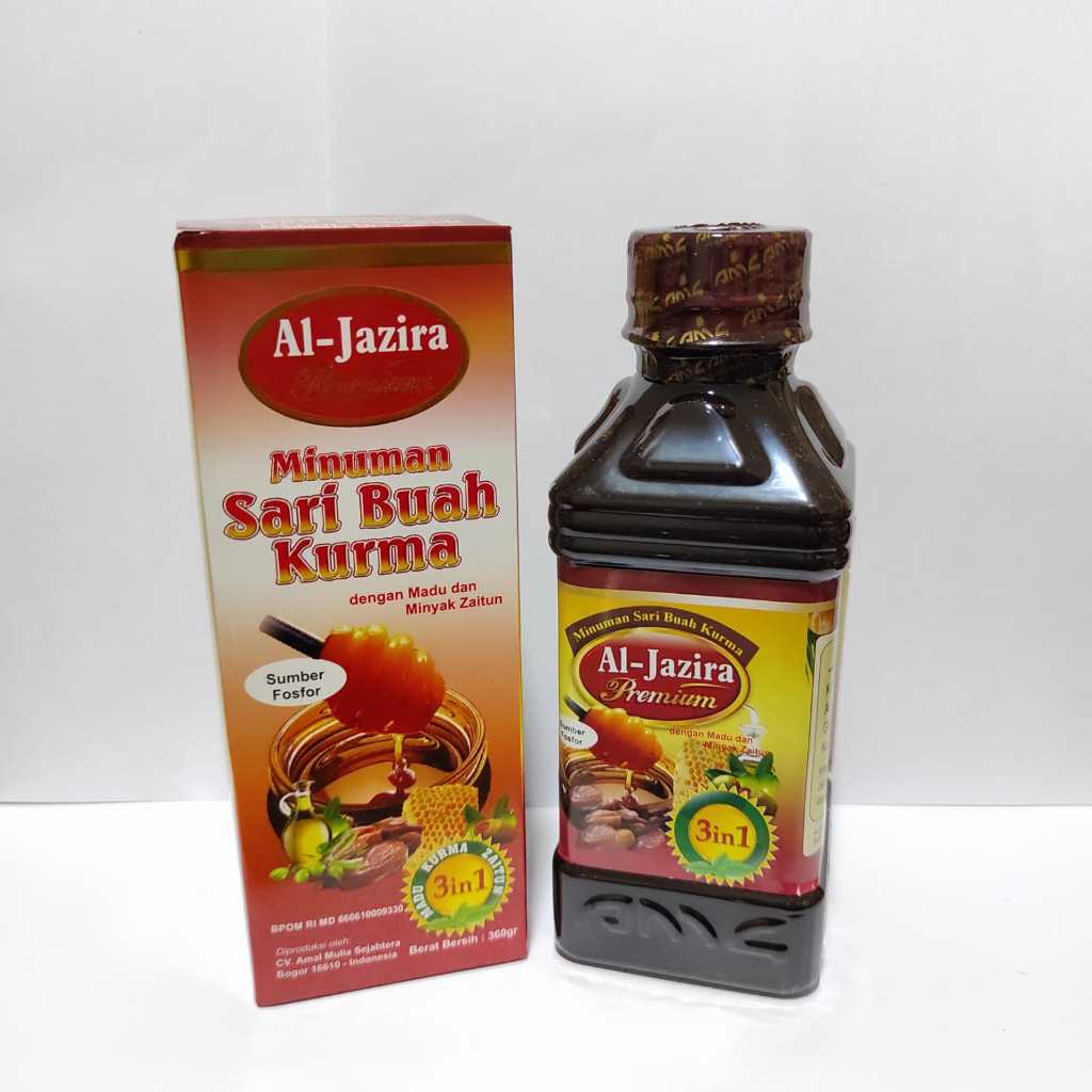 

Sari Buah Kurma Al Jazira PREMIUM 3 In 1