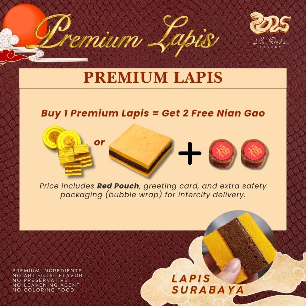 

Premium Kue Lapis Legit Lapis Surabaya Fortune Roll Cake Kombinasi Original Cokelat Chocolate Coklat Hampers Gift Box Imlek Wisman Wijsman