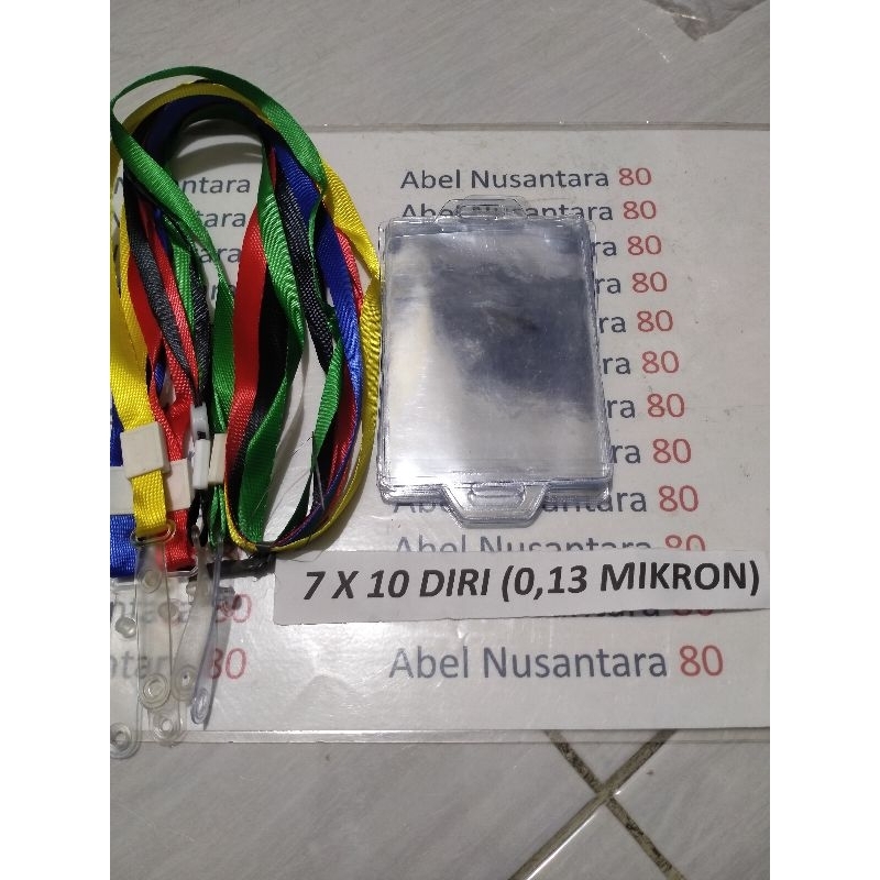 

paket Tali 1cm karet+plastik panitia uk 7x10 Diri isi paket 10 pcs tebal plastik 0, 13 mikron
