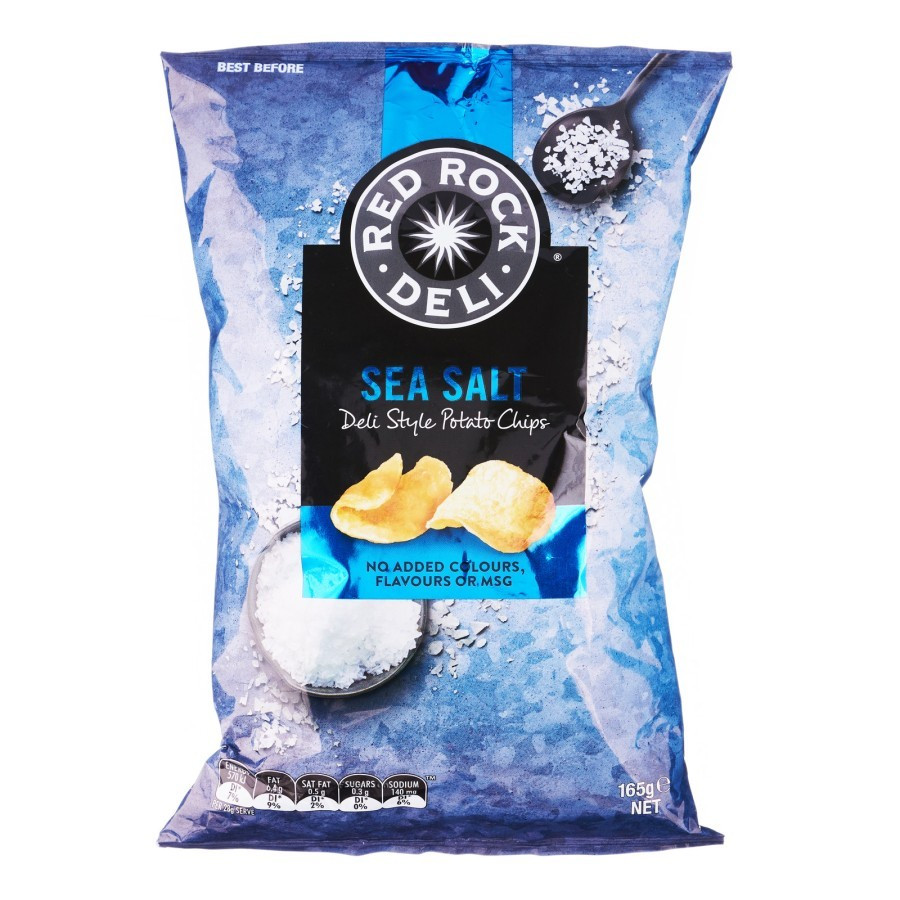 

Red Rock Deli Potato Chips Sea Salt