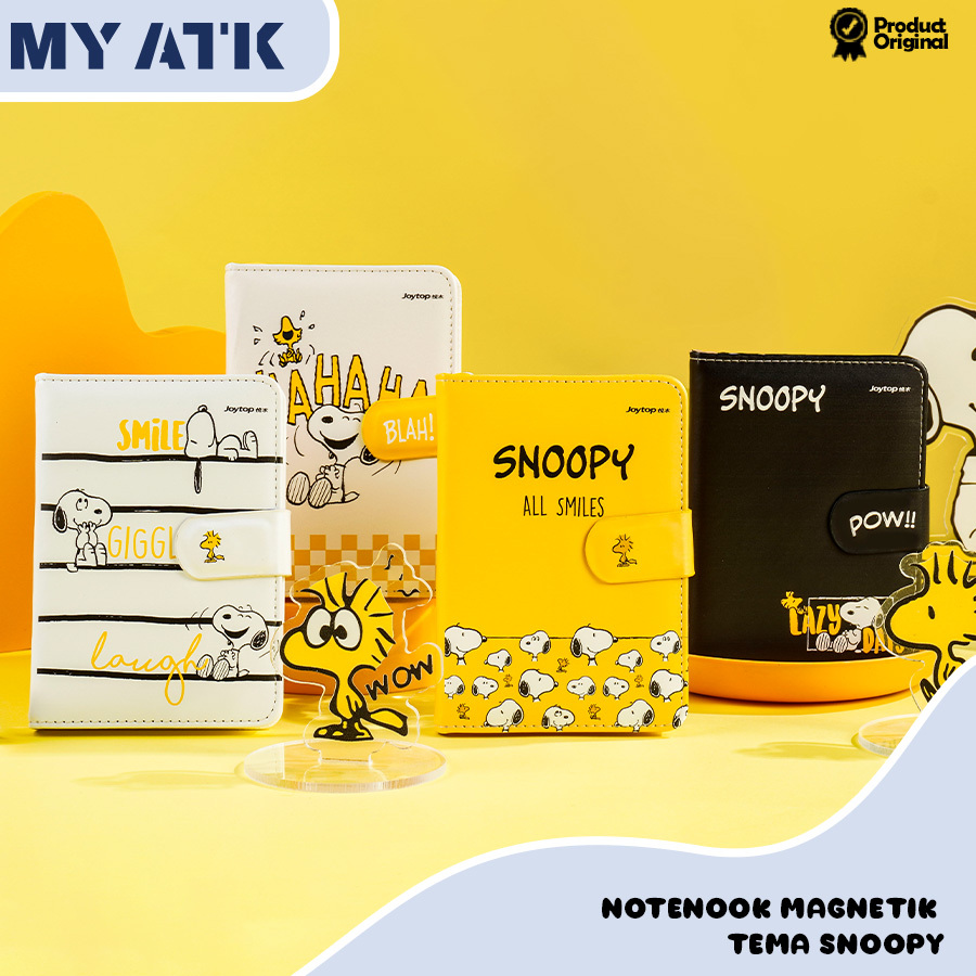 

Agenda book A6/ Diary Buku catatan Snoopy Magnet