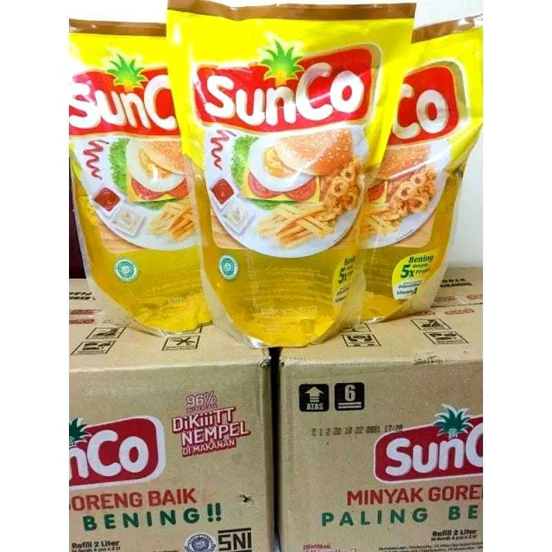 

Minyak goreng Sunco 2liter