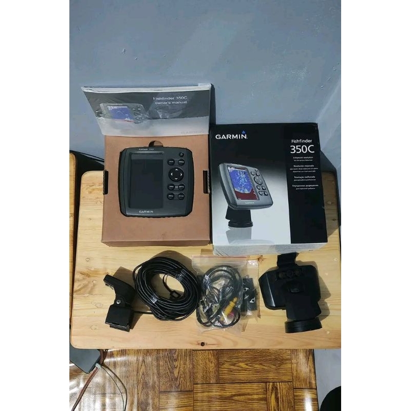 Gps Garmin Fishfinder 350c Bekas /Garmin Fishfinder 350c Second