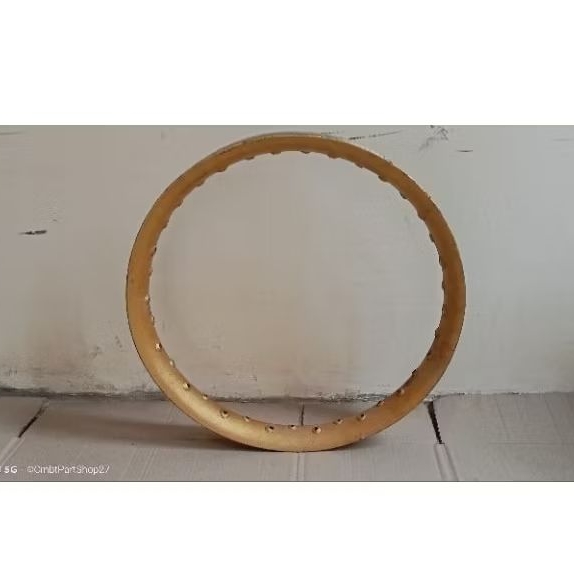 VELG USHAP V-ROSSI RING 17X160 STENGAH LINGKARAN GOLD U SECOND
