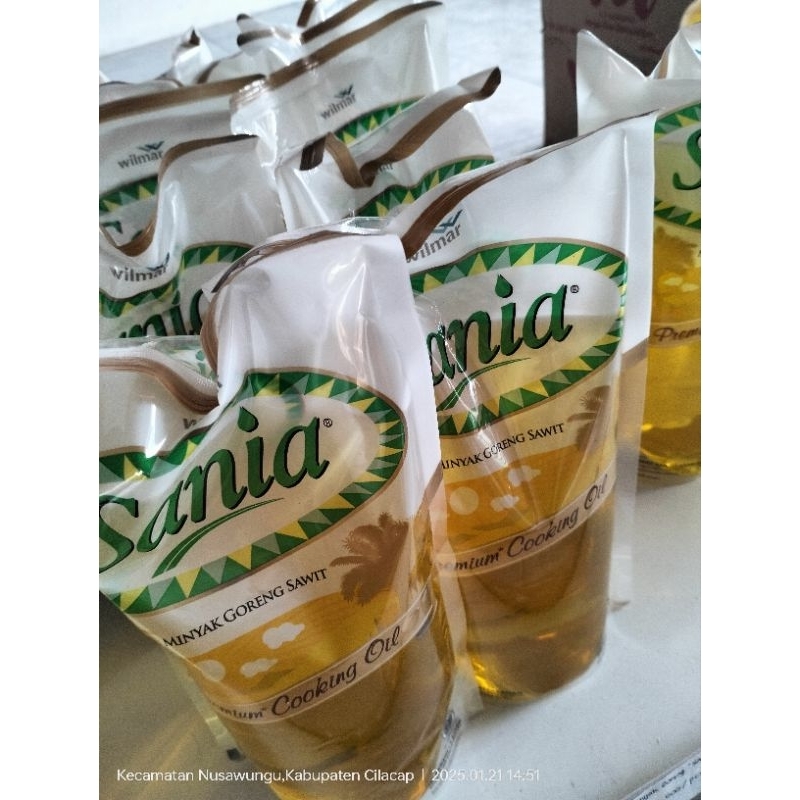 

MURAH!!! Minyak Goreng Sania 1 Liter