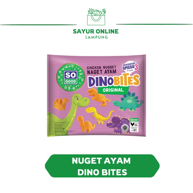 

Naget Ayam Dino Bites 400 g - Sayur Online Lampung