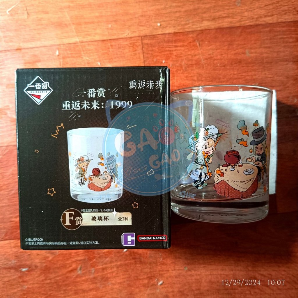 READY STOCK INA  REVERSE: 1999 重返未来: 1999  Blind Box Glass Mug