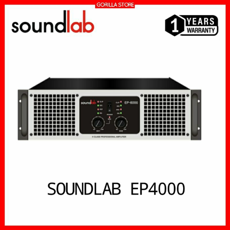 Power Amplifier Soundlab EP4000