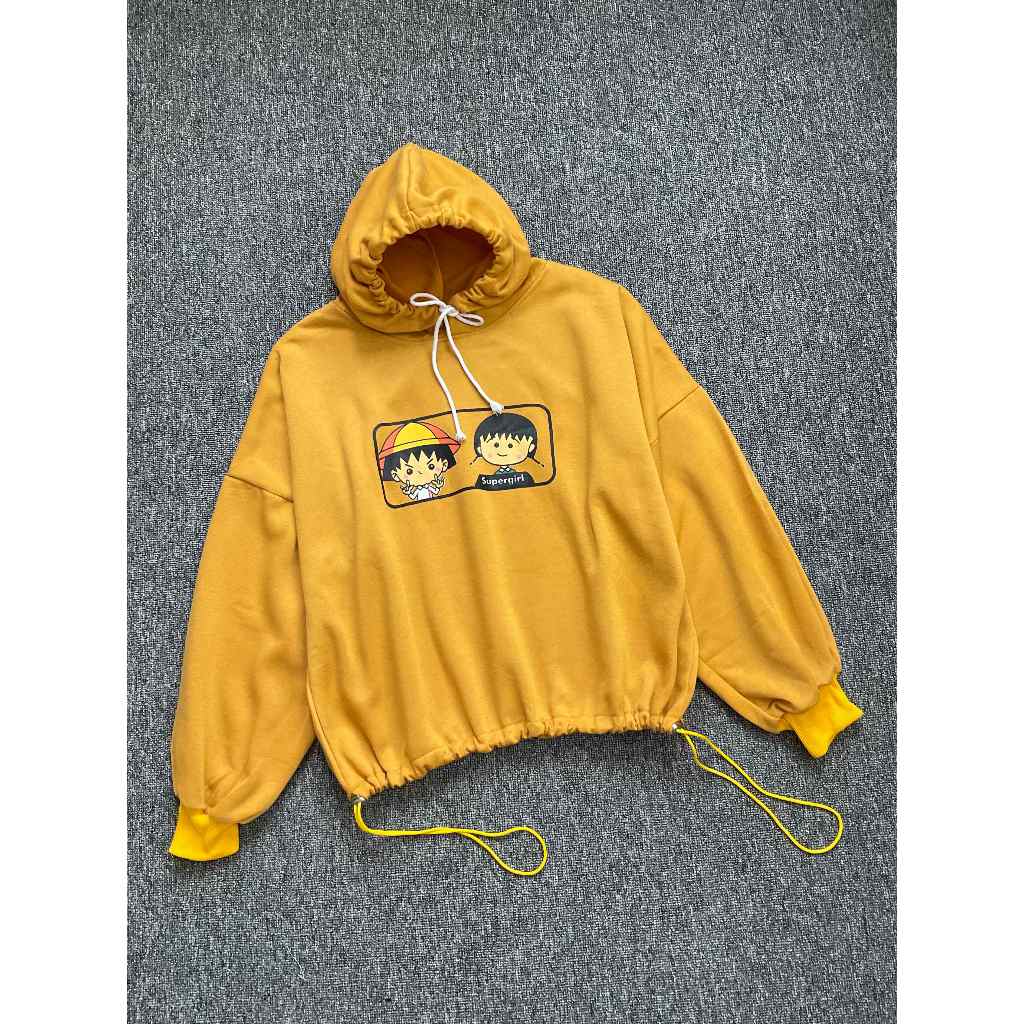 HOODIE UNISEX/TWO GIRL HOODIE/SWEATER WANITA REMAJA FASHION HIJAB TRENDY