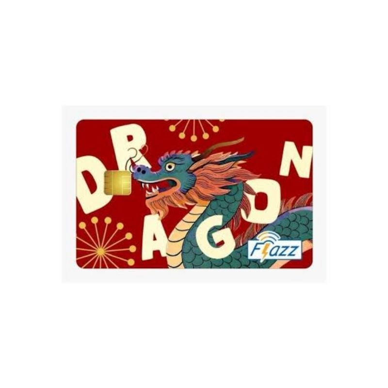 Flazz BCA Gen 2 - Shio Dragon - Saldo 50k