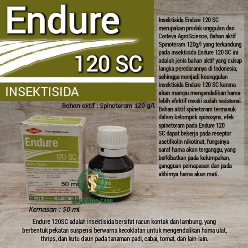 endure 120 sc insektisida 50 ml