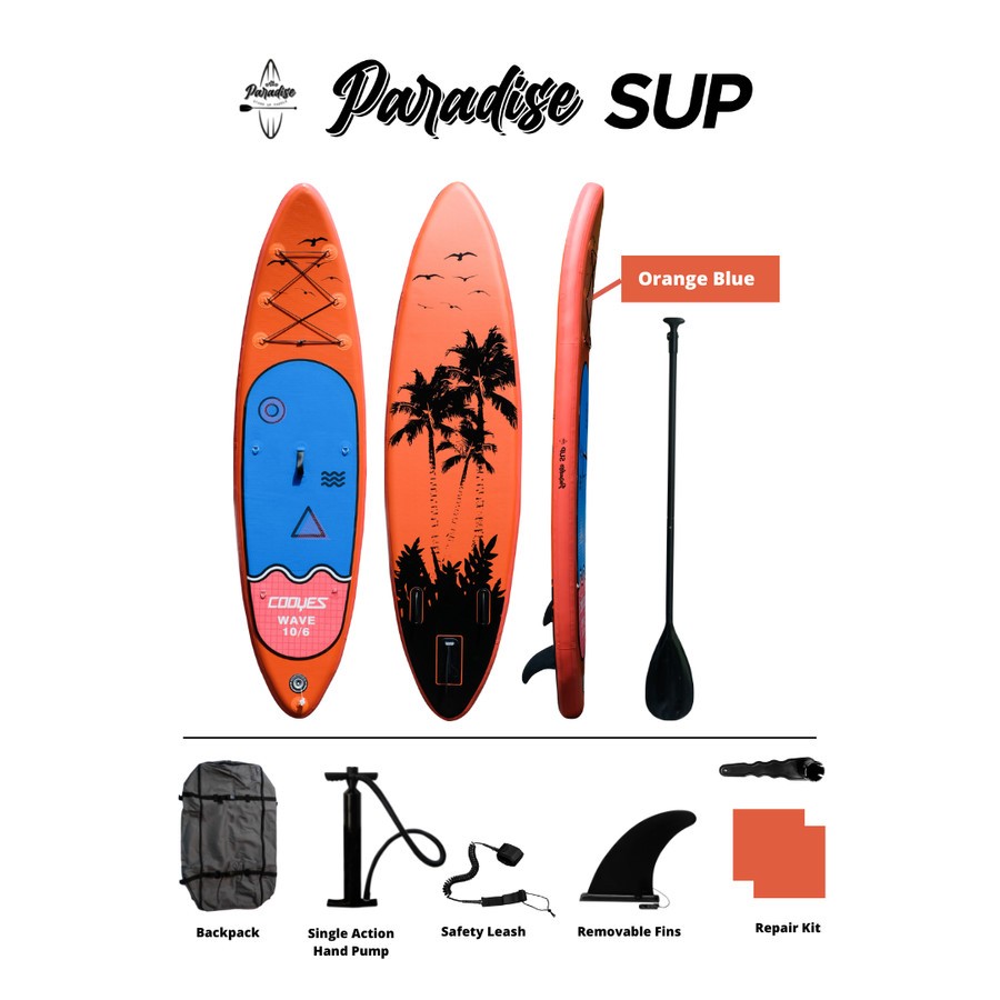 Inflatable Stand Up Paddle Board / Papan Surfing / SUP Racing