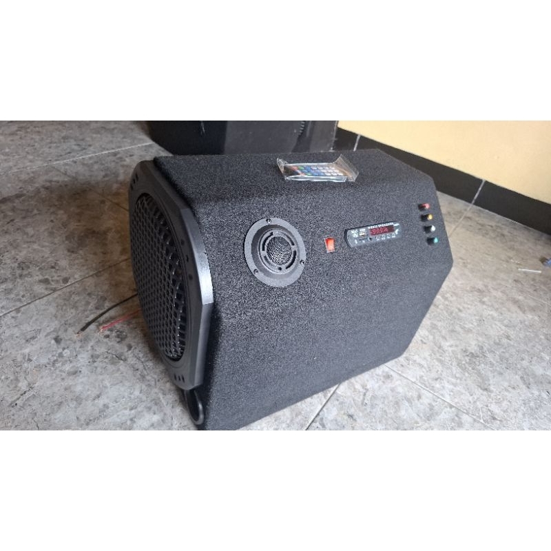 Speaker Speker Aktif Mobil 10 inch Tabung Bisa 12/24Volt Bluetooth