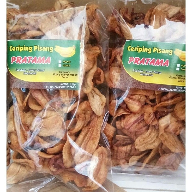 

Ceriping pisang Manis Gurih Kering