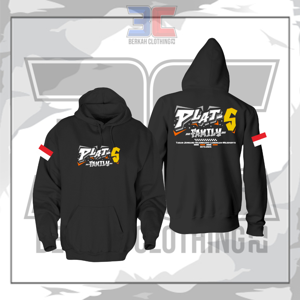 Jaket Hoodie Plat S Familly Tuban-Jombang-Bojonegoro-Lamongan-Mojokerto
