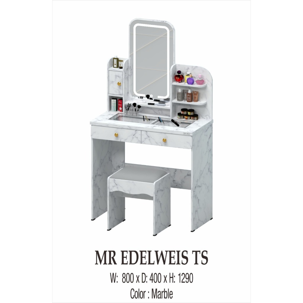 Meja Rias Rak Rias Meja Make Up