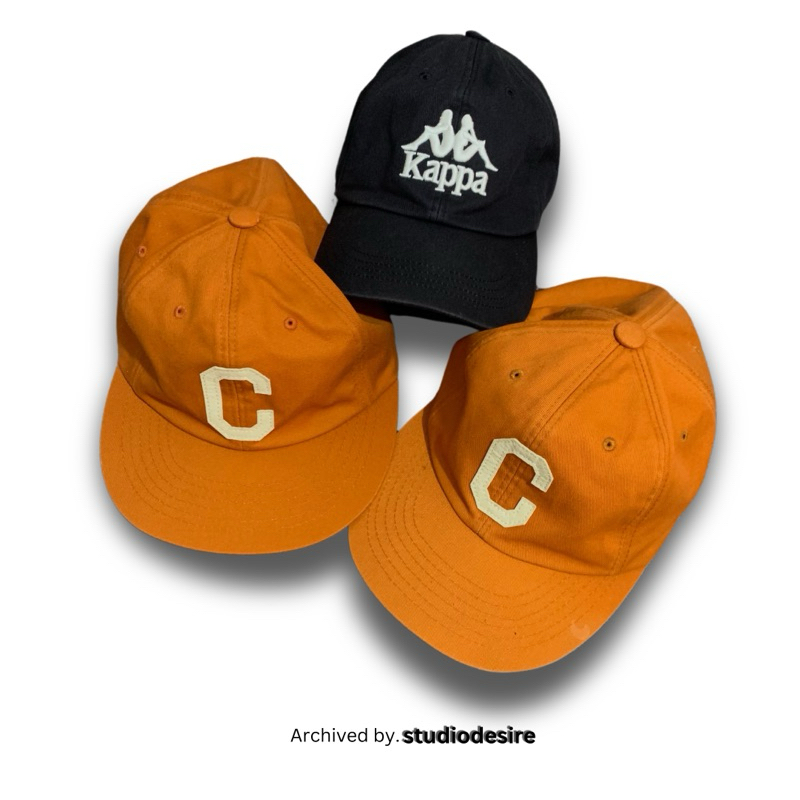 TAKE ALL COVERNAT x KAPPA six panel logo C hat cap topi