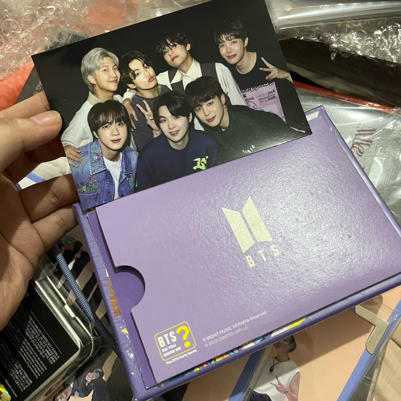 Do You Know Me? BTS Edition Sale Bangtan KPOP Card Game Mainan Kartu Family