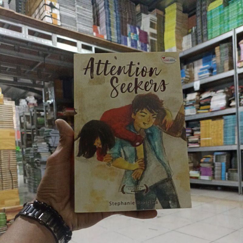 BUKU NOVEL ROMANSA / BACAAN REMAJA / ATTENTION SEEKERS / PRODUK ASLI ORIGINAL