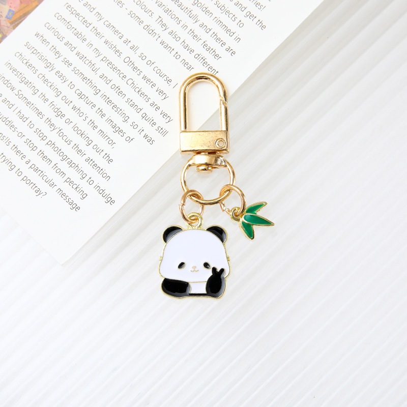 Gantungan Kunci Panda Lucu / Lovely China Panda Mobil Keychain / Gantungan Tas Panda Lucu