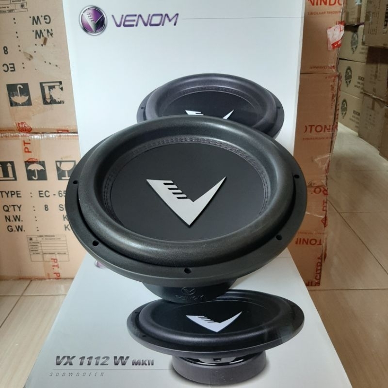SUBWOOFER VENOM VX 1112 W MKII SUB 12" VENOM VX1112W MKII VENOM VX 1112W MKII