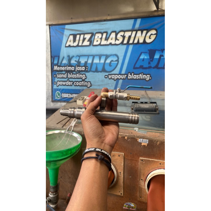 Gun vapor Blasting / Alat vapor blasting low pressure by Ajiz Blasting