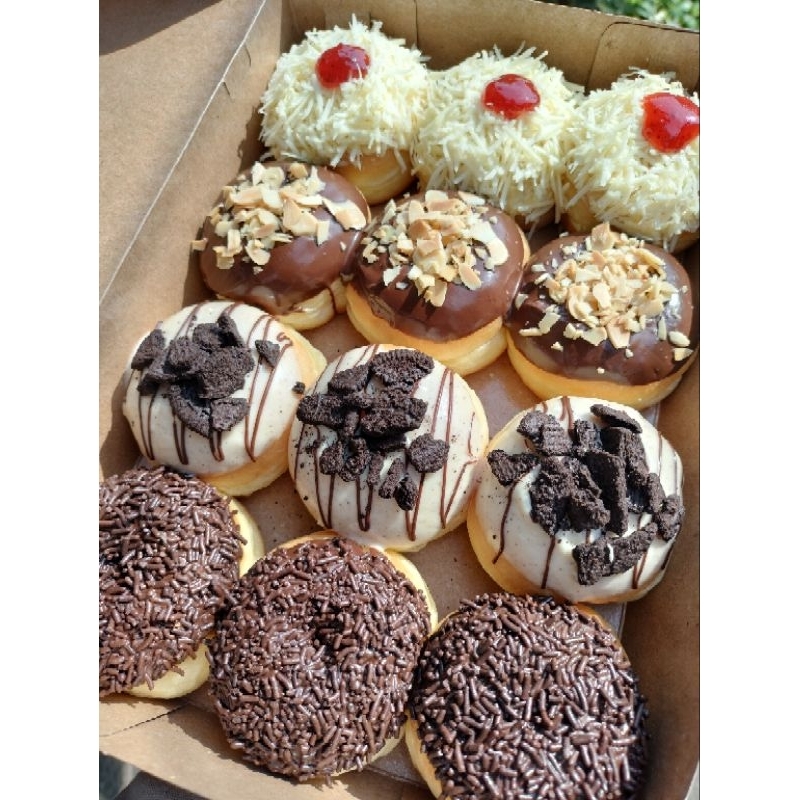 

donat mini isi 12 pcs/ 1 lusin