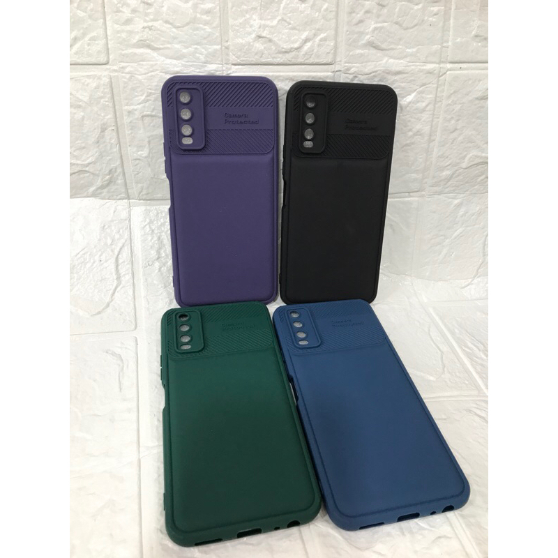 SoftCase Carbon Vivo Y20 / Y20s / Y12s