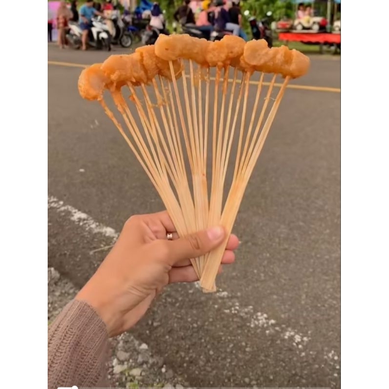 tusuk stic cilor kipas 15 cm isi 100 pcs