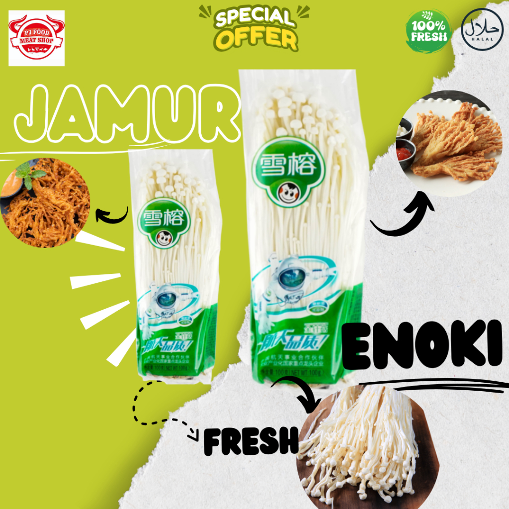 

jamur enoki