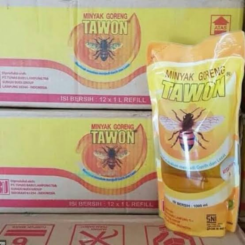 Minyak Goreng Tawon 900ml 1dus