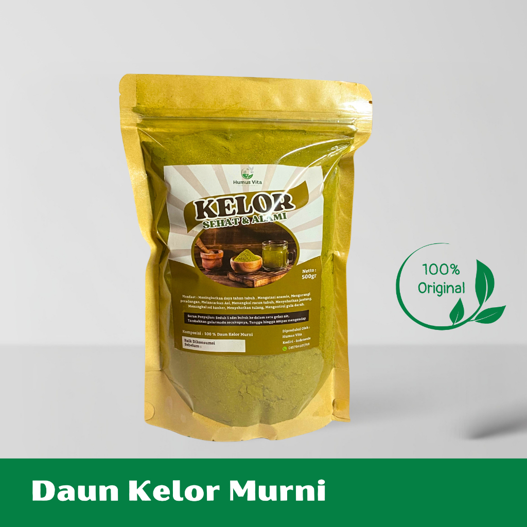 

Daun Kelor Bubuk Murni Berkualitas Tanpa Campuran