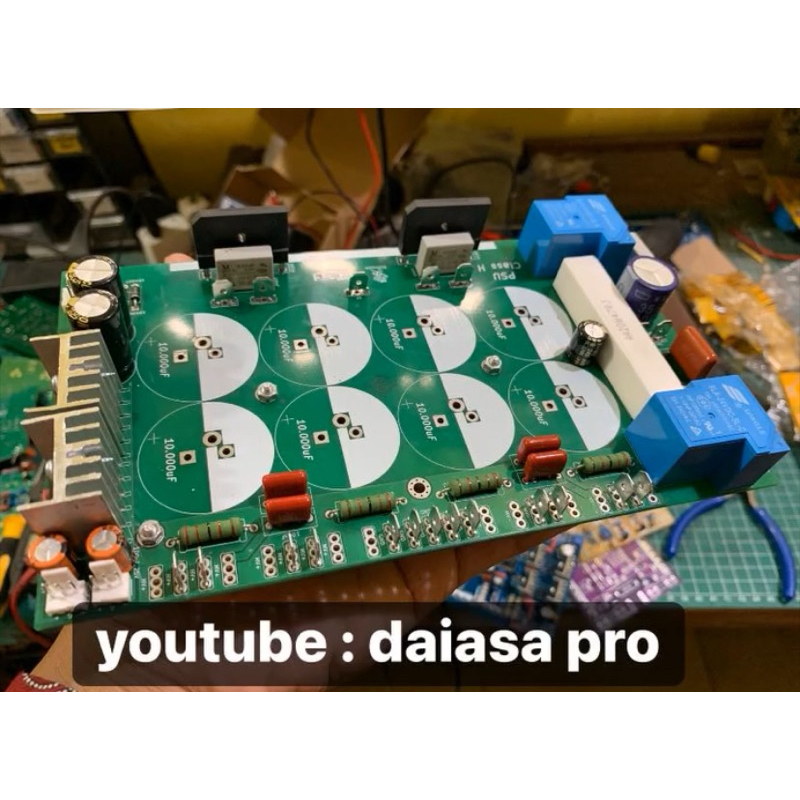 PSU class H 2 step pcb double layer fr4 kualitas pcb pabrikan