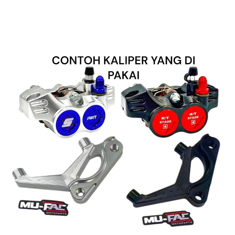 breket kaliper formula 4 piston disc 220mm disc 260mm jupiter z lama breket disc 220mm 260mm 300mm j