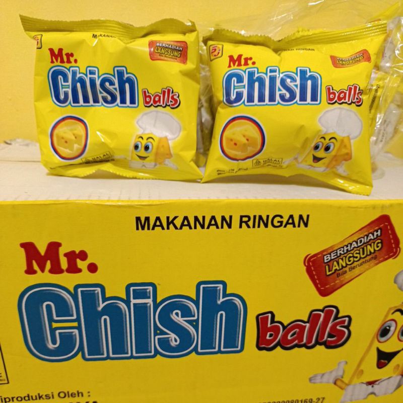 

Mr. Chish Balls snack berhadiah