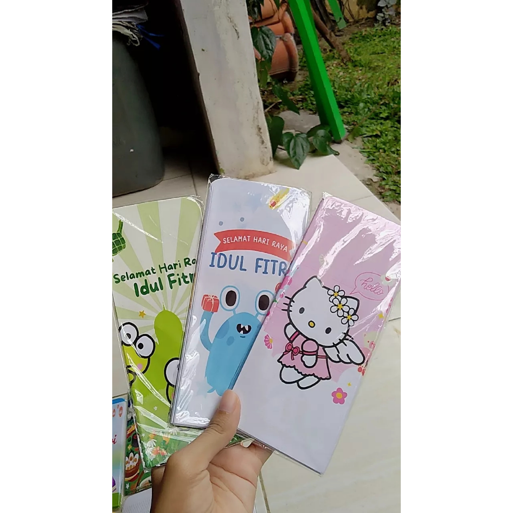 

AMPLOP JUMBO KARAKTER 1 PACK / AMPLOP JUMBO / AMPLOP LEBARAN / AMPLOP