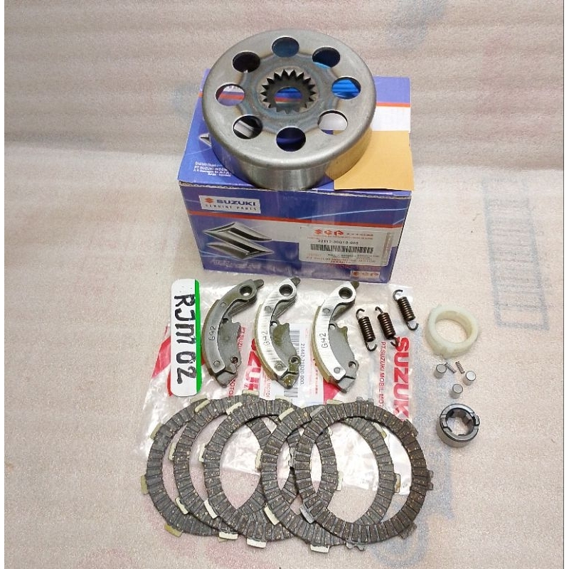 MANGKOK GANDA + KAMPAS GANDA ONLY+ CAGE  BENTENGAN KOPLING SUZUKI SHOGUN 110 R/ SHOGUN KE......