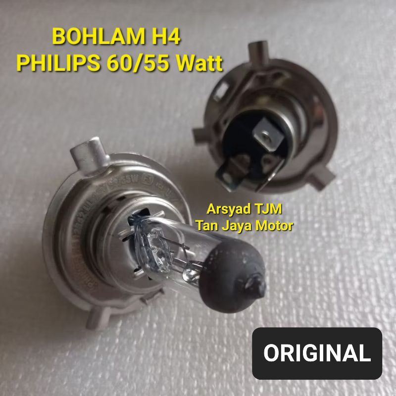 Bohlamp Headlamp Innova Avanza Xenia H4 12V 60/55 Watt Philips Original
