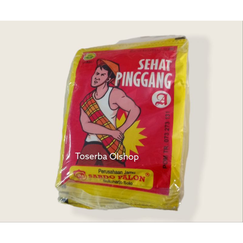 

Jamu sabdo sehat pinggang (1 pak 10 bungkus)