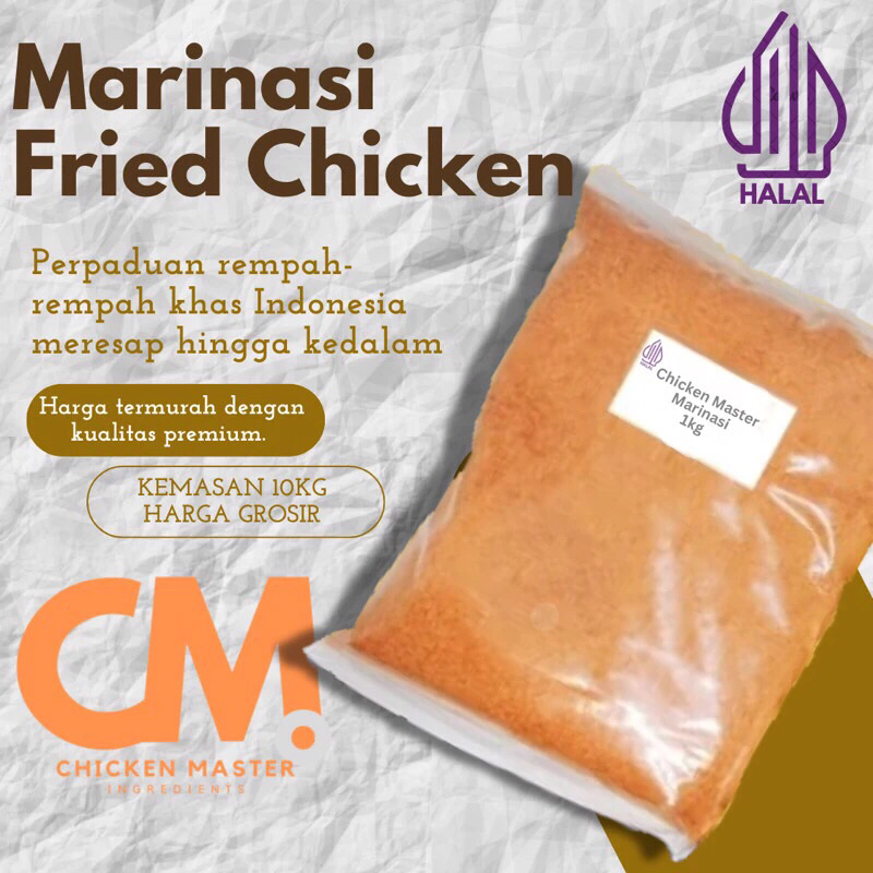 

Bumbu Marinasi Fried Chicken 1kg