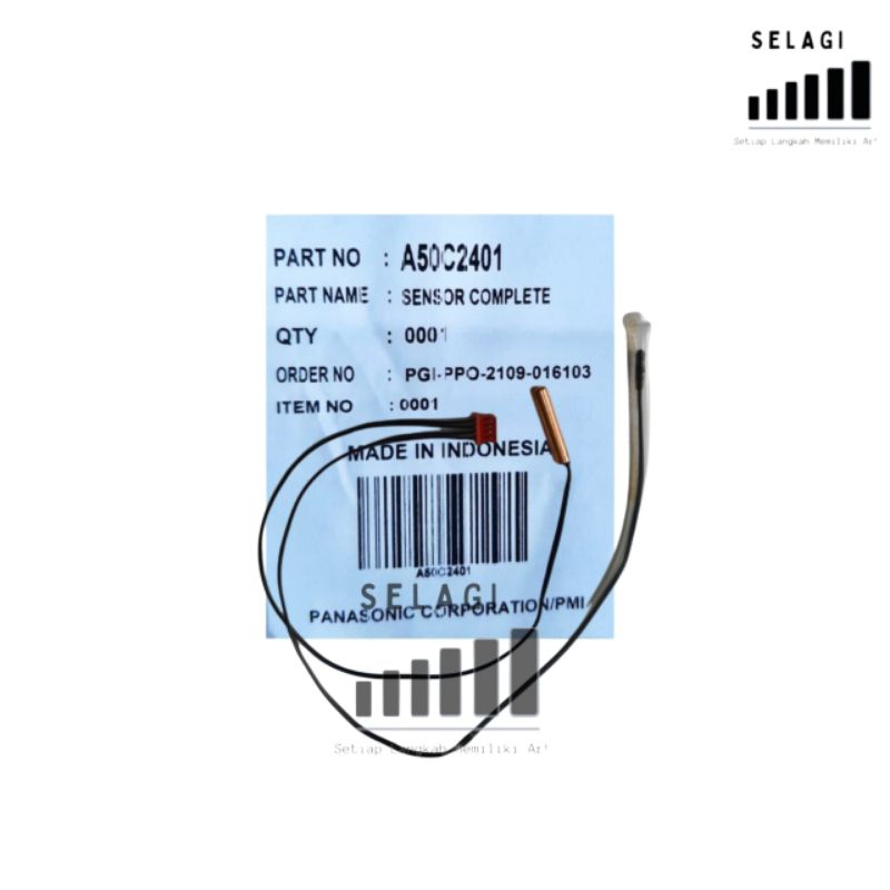 TERMISTOR AC PANASONIC 3/4PK ORIGINAL | SENSOR SUHU AC PANASONIC 3/4PK | THERMISTOR AC PANASONIC 3/4
