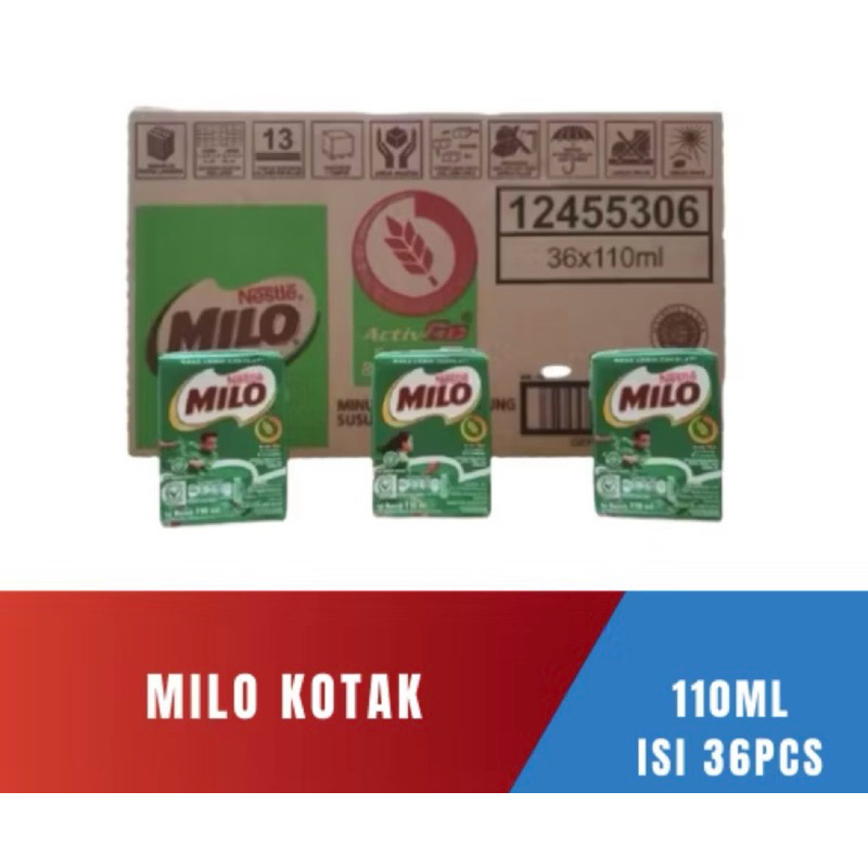 

MILO UHT ACTIV-GO COKELAT 110 Ml( 36 PCS)